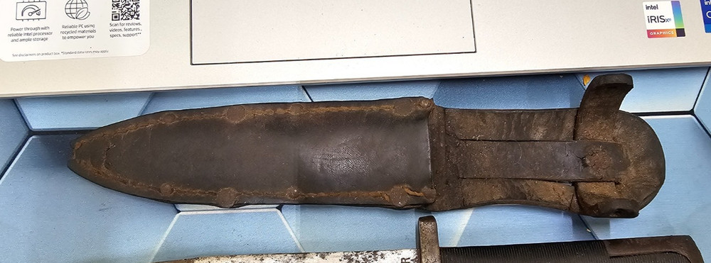 WW2 US Army Kutmaster Fixed Blade Fighting Knife