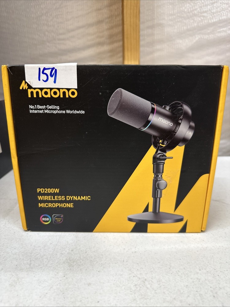 Maono PD200W Hybrid Wireless Dynamic Microphone - Open Box