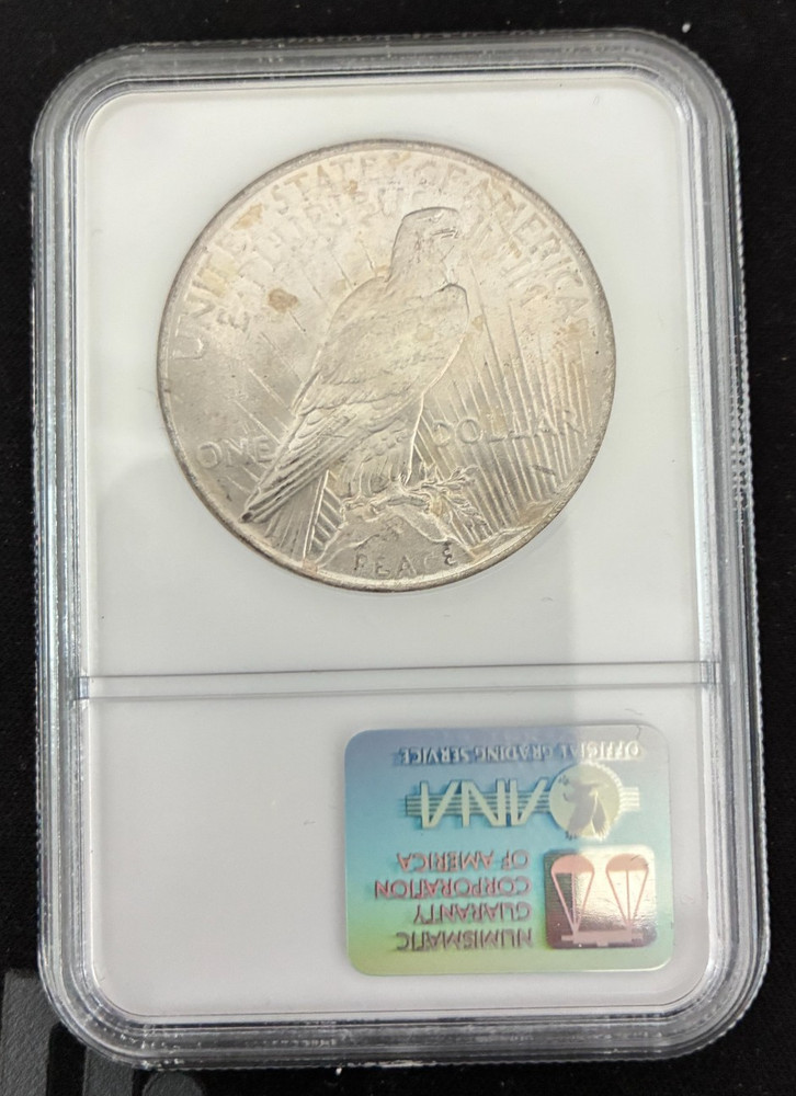 1923 Peace Silver Dollar MS65, NGC
