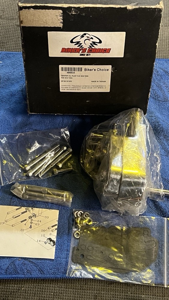 harley davidson oil pump