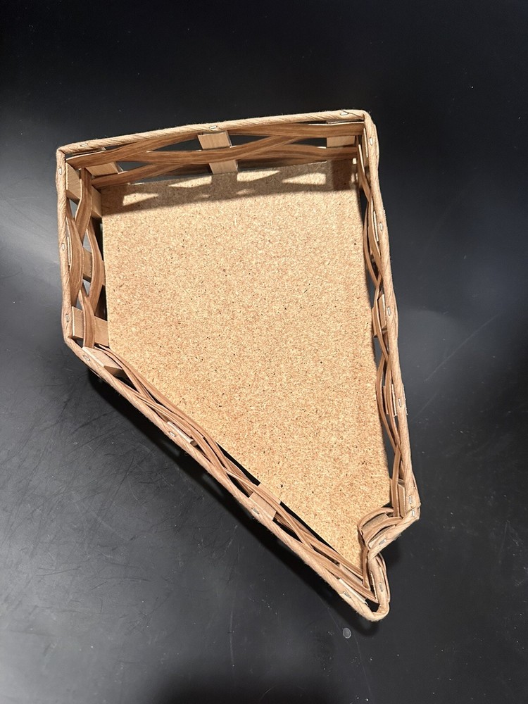 Nevada State Shaped Wicker Rattan Basket