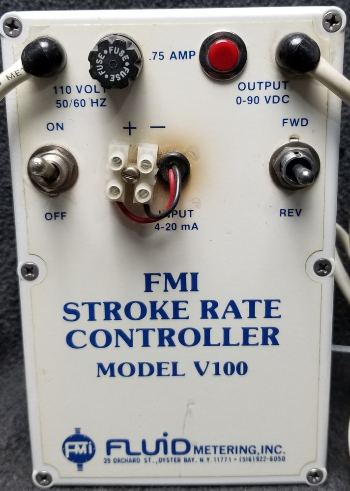 FMI Model V-100 Stroke Rate Controller - Metering Pump Controller