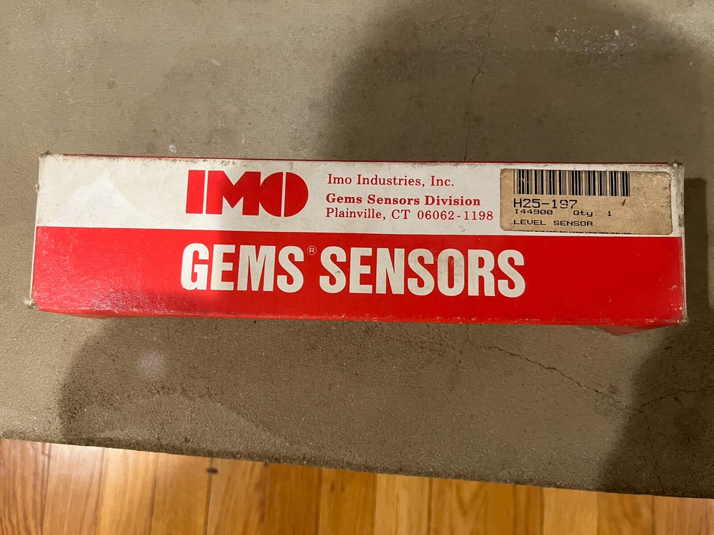 GEMS Level Sensor H25-197