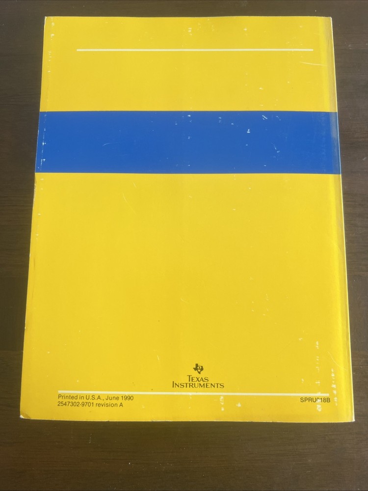 Texas Instruments TMS320 Fixed Point Assembly Language Tools Users Guide 1990