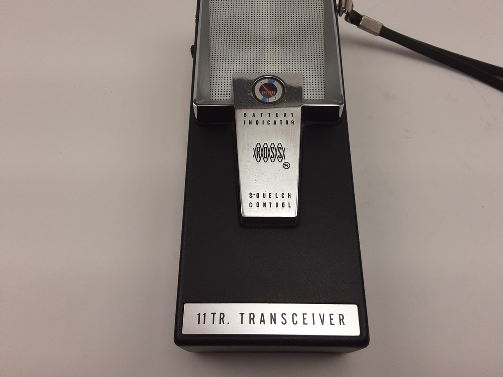 Ross 11 Transistor Transceiver, Turns On With Static, 1960s