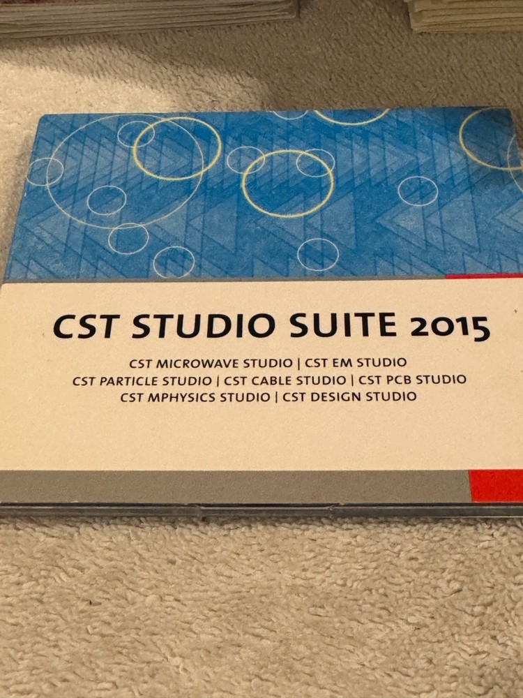 CST STUDIO SUITE 2015 - CD ONLY VERY GOOD CONDITION!!!
