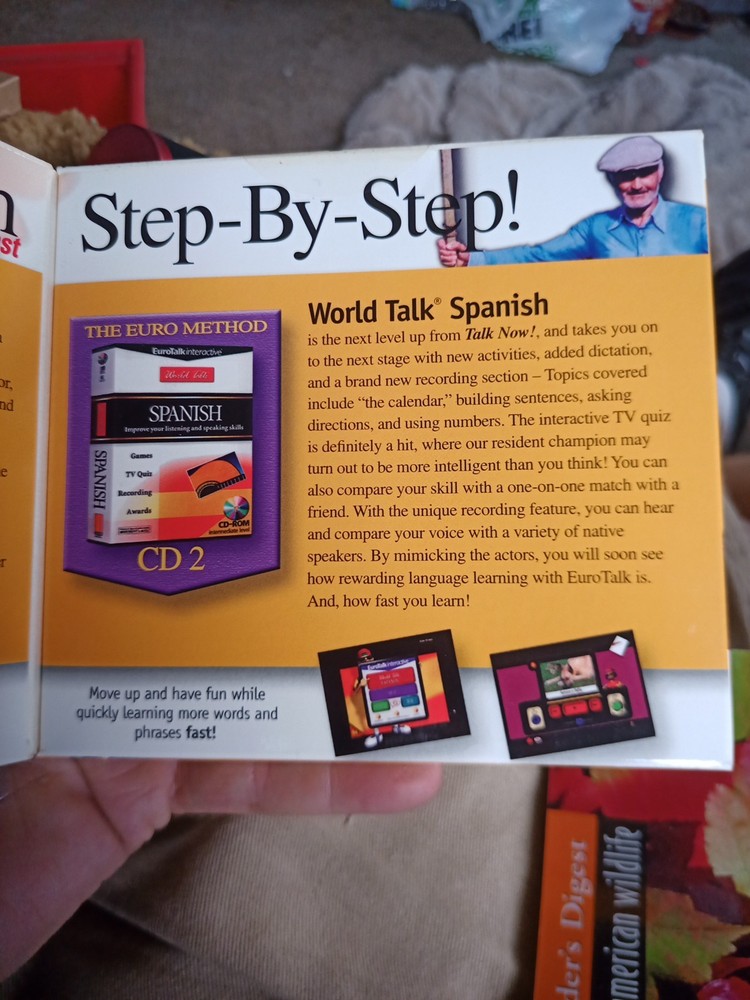 Instant Immersion Spanish, 2 CD Rom Set, PC & Mac