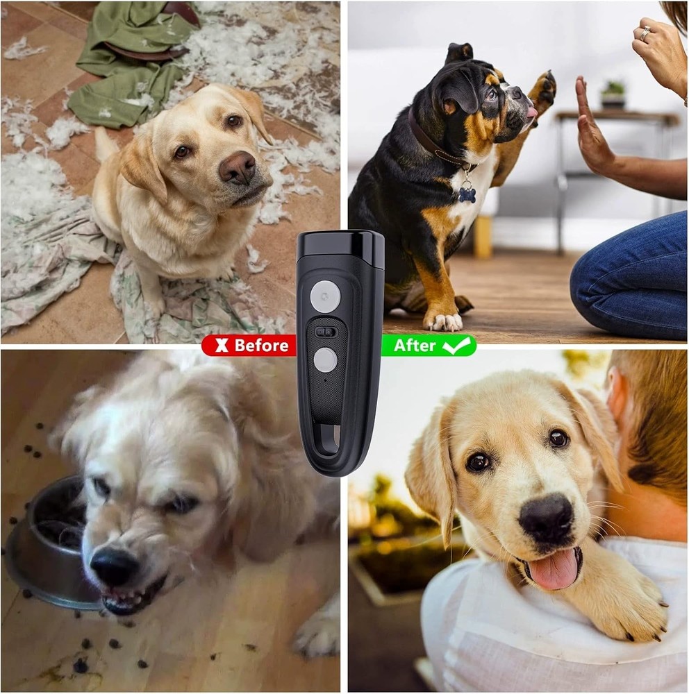Advanced Dog Barking,Training Control Devices LED Flashlight Behavior Correction