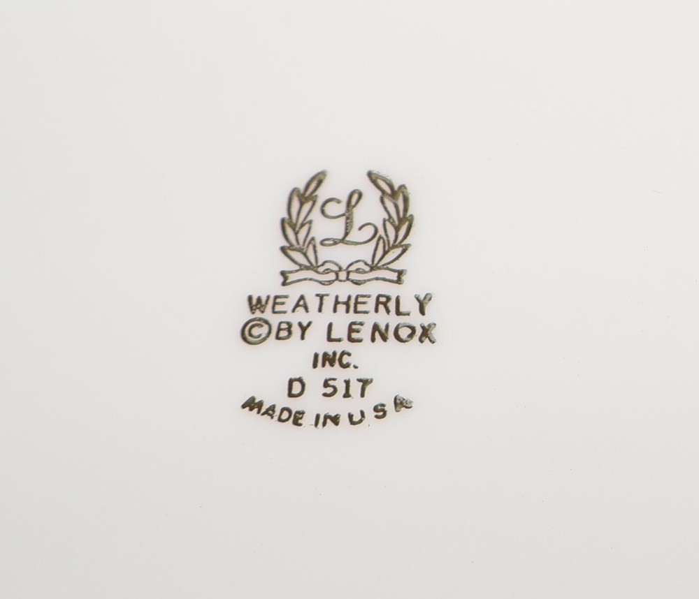 Lenox Weatherly D-517 Five-Piece Place Setting – Multiple Sets Available