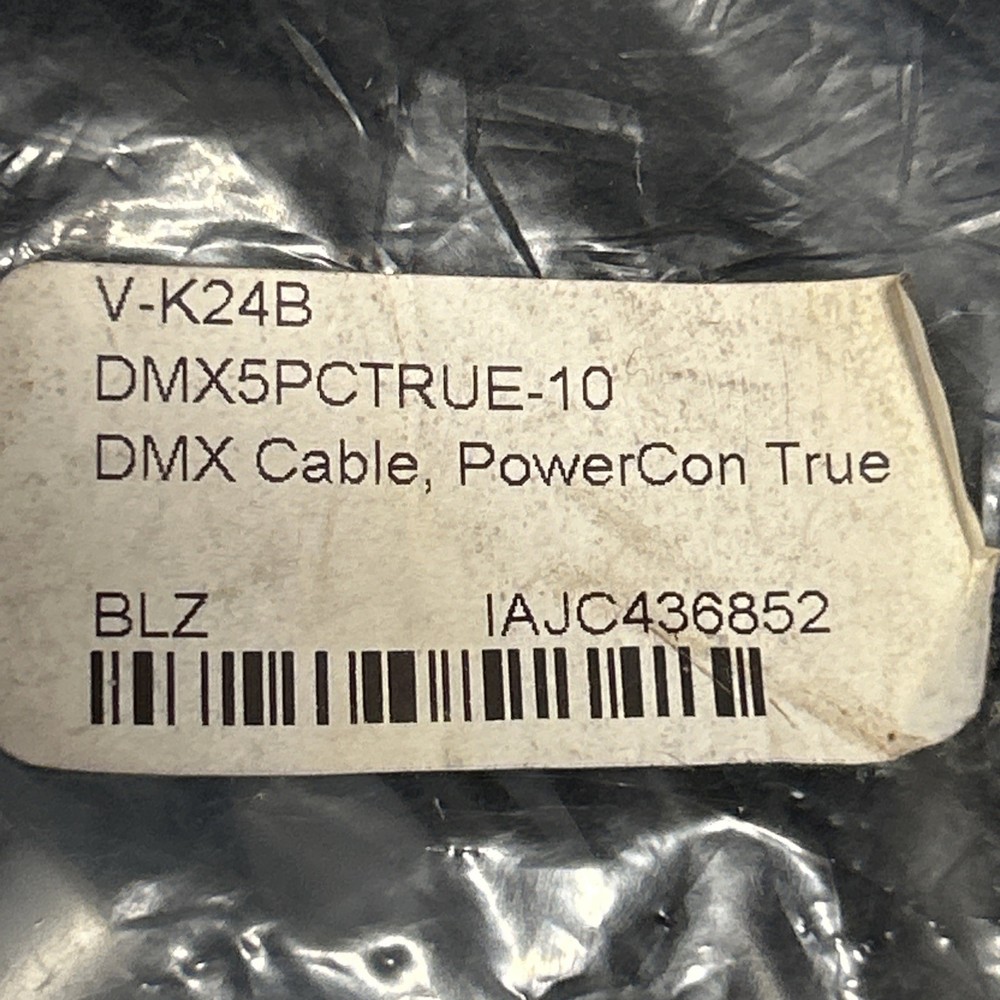 Cool Cable Blizzard Lighting Dmx5pctrue-10 Power Cable