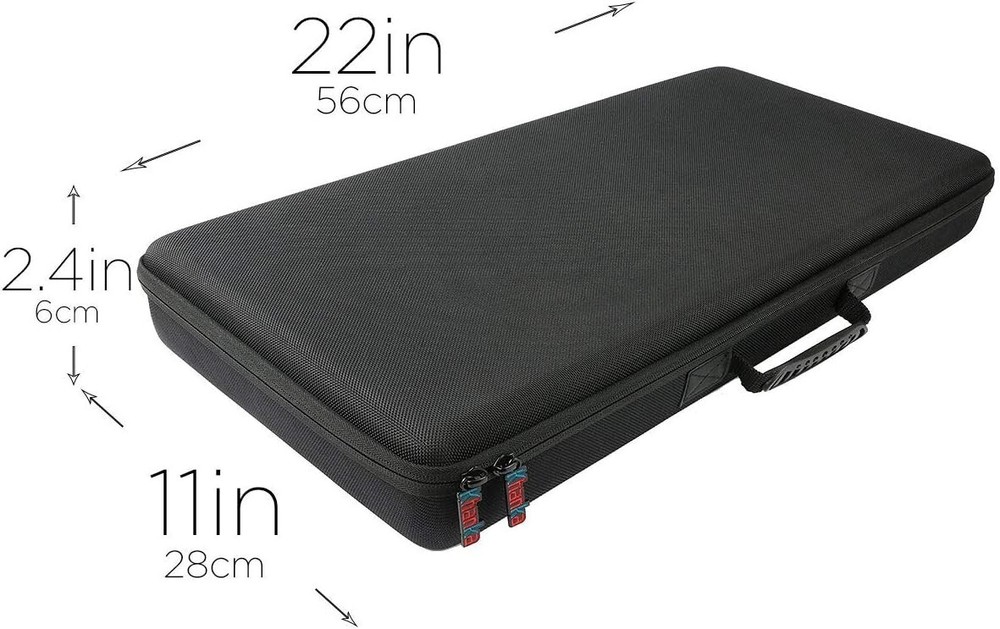 Khanka Hard Travel Case For Numark Mixtrack Pro 3 | Usb Dj Controller