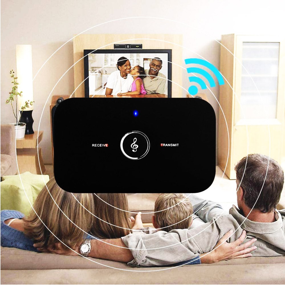 Bluetooth Transmitter & Receiver Wireless Adapter For Home stereos/speakers