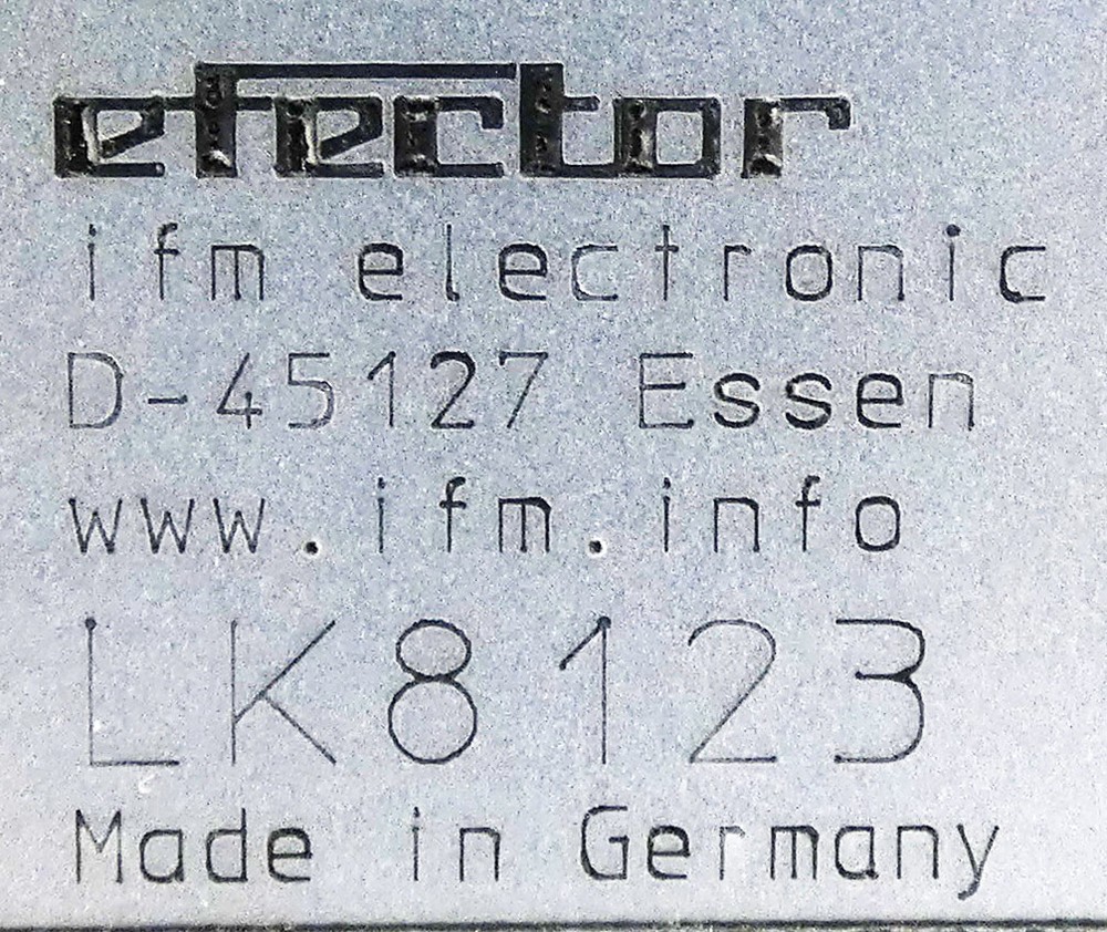 IFM efektor LK8123 electronic level sensor -used-