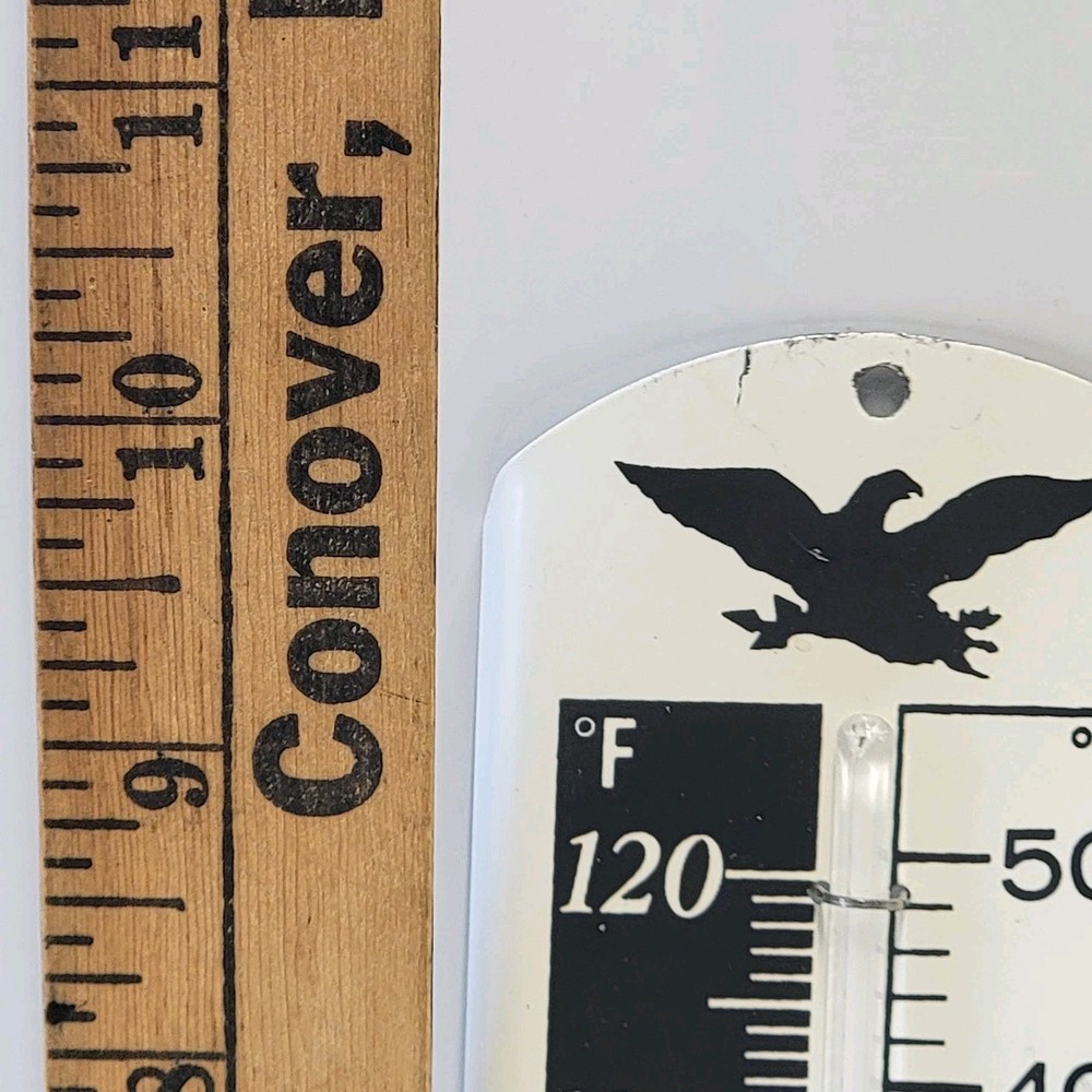 Cooper Black Eagle 10" Wall Hanging Thermometer