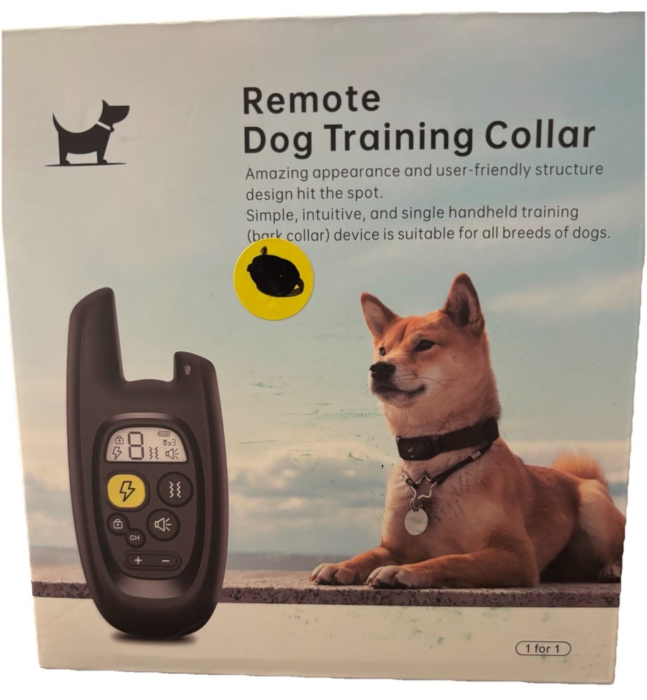 Remote Dog Training Collar (Bark Collar) Excellent Training tool