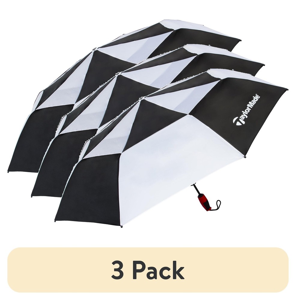 Vortexvent Compact Golf Umbrella 47-inch Black