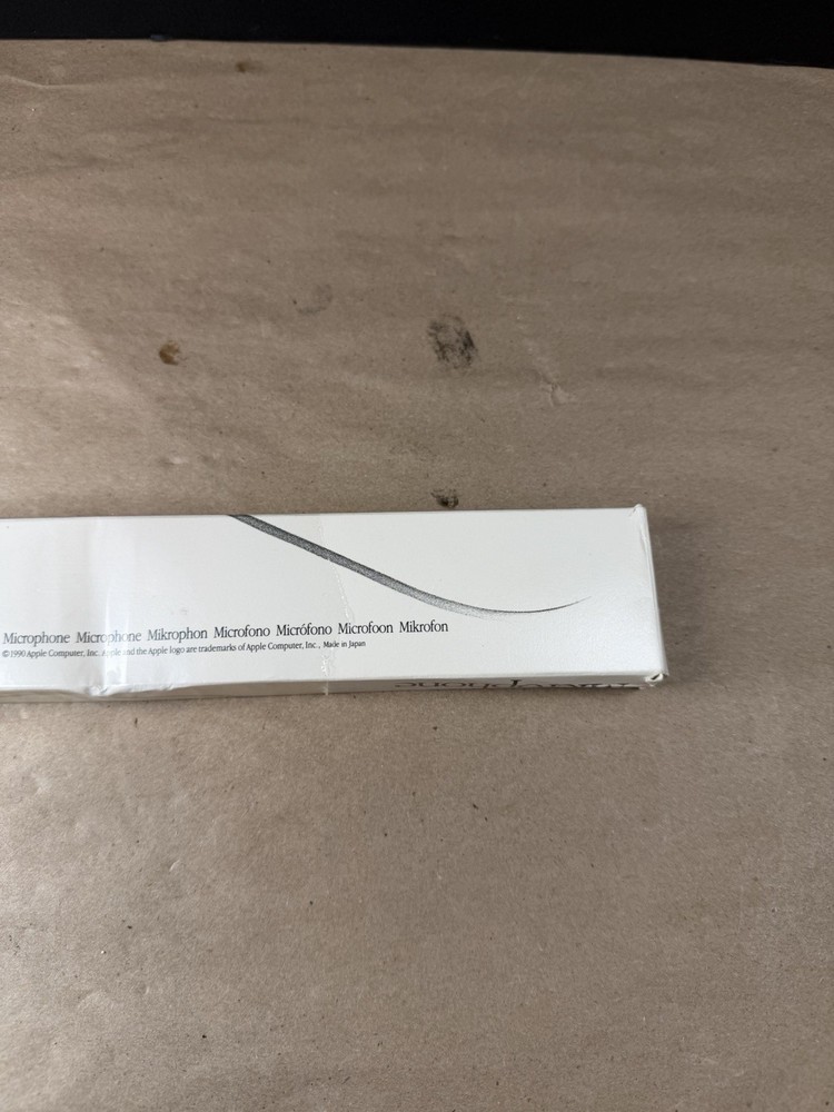 Vintage 1990 Apple Computer Microphone Sealed Original Ships Fast!