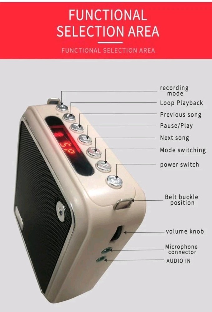 portable voice amplifier