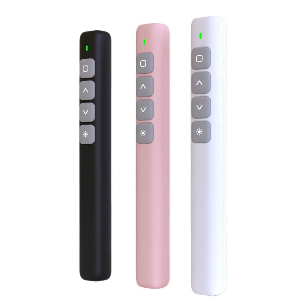 Wireless Presenter Remote Control 2.4GHz USB Projector Page Turning Pen