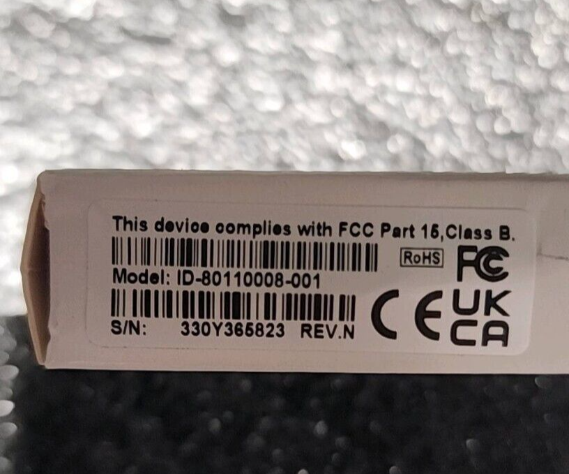 ID TECH  UNIMAG II Secure Mobile MagStripe Credit Card Reader Untested