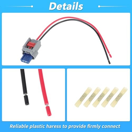 2Pcs Ignition Coil Connector Plug Harness for Chrysler 200 2007-2014 2 Set