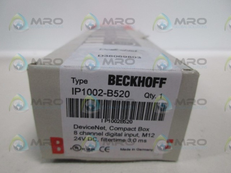 BECKHOFF IP1002-B520 COMPACT BOX NSFS