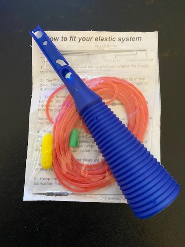 Fishing Pole Elastic Elastication Kit Adjustable Bung ,Ptfe,Elastic Bush LARGE