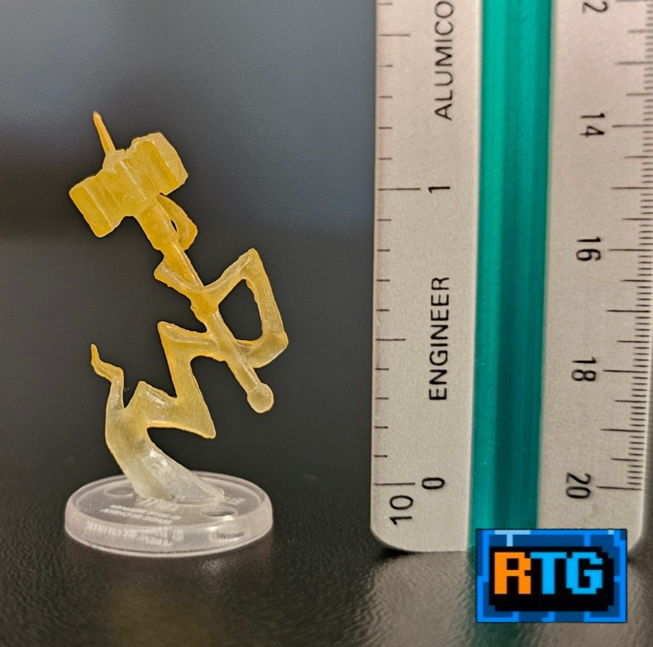 D&D Miniature - Elemental Weapon Lightning #7d - Spell Effect - Dungeons Dragons