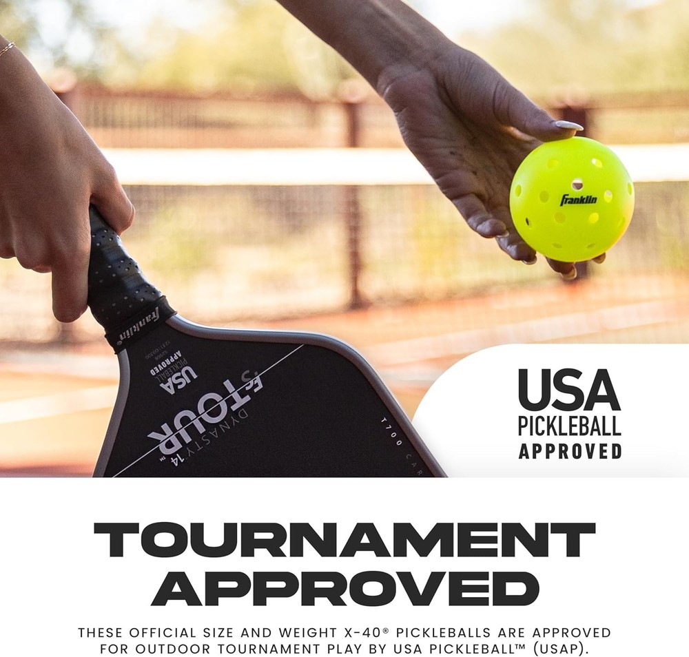 Franklin X-40 Pickleballs - Performance & Durability