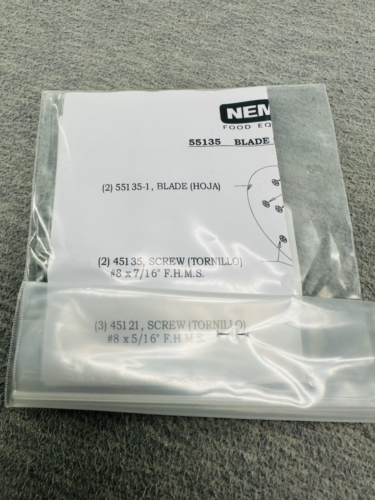 NEMCO 55135 - Easy Slicer Vegetable Replacement Blades 2 Blade Set Sharp C5