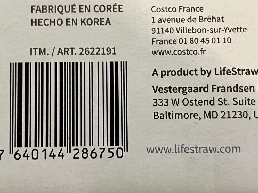 Lifestraw Personal Water Filter 4-pack