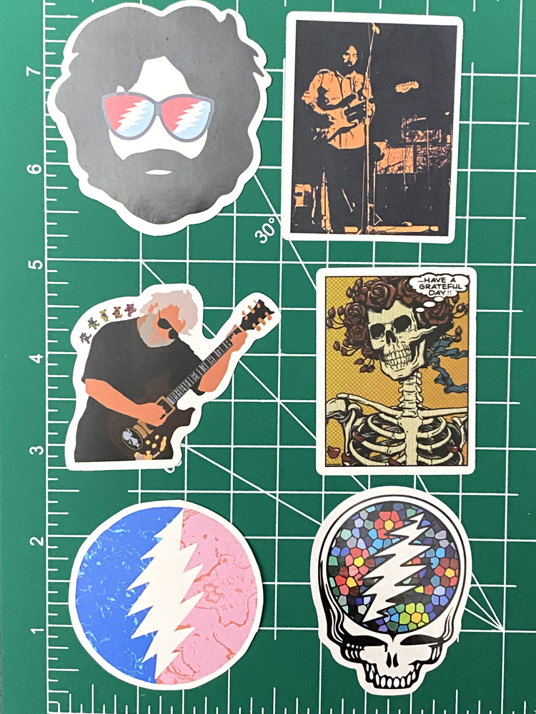 GRATEFUL DEAD STICKERS YOU PICK...FREE SHIP