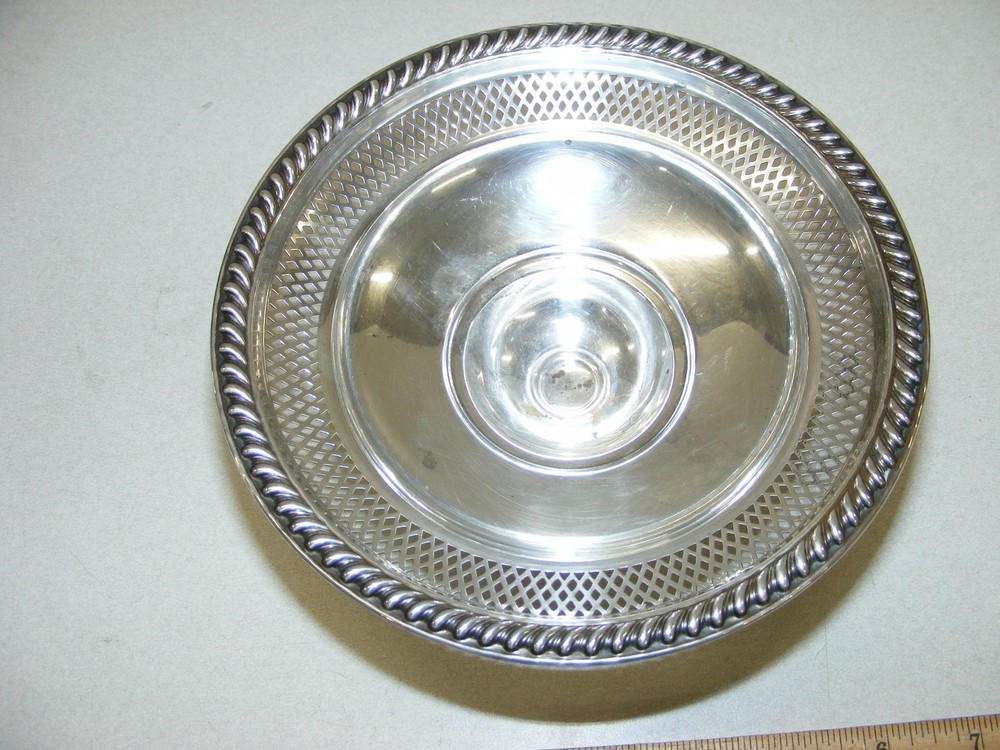 Cornwell 6 1/2" Sterling Silver Weighted Compote Bowl Candy Dish