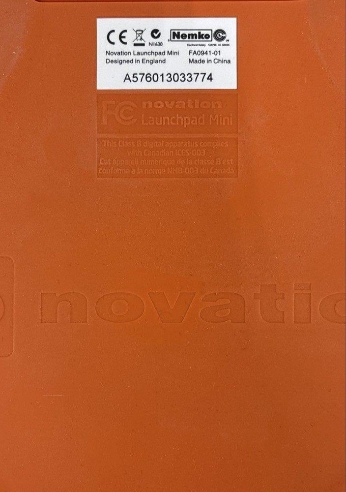 Novation Launchpad Mini Pad Controller 64 Pad Triggers USB Compatible Digital