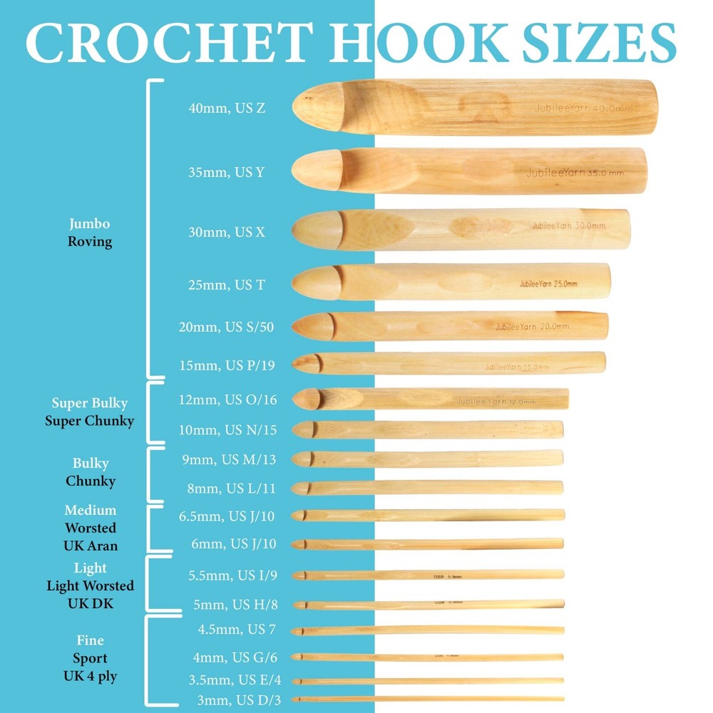 JubileeYarn Jumbo Crochet Hooks