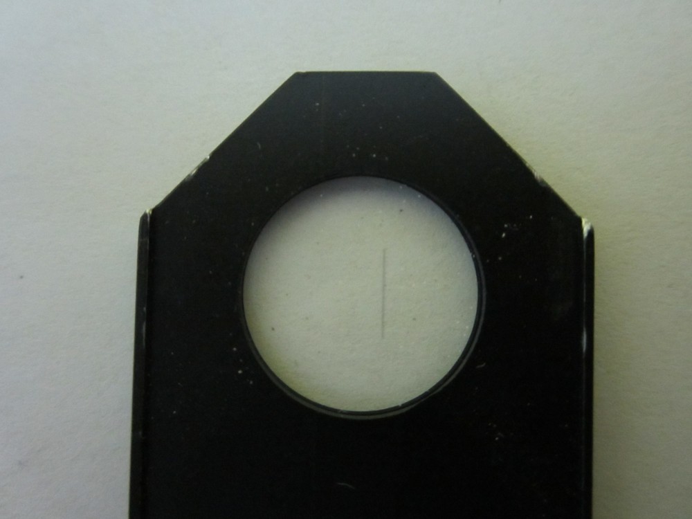 MICROSCOPE PART SCALE SLIDE OPTICS AS IS BIN#U7-11