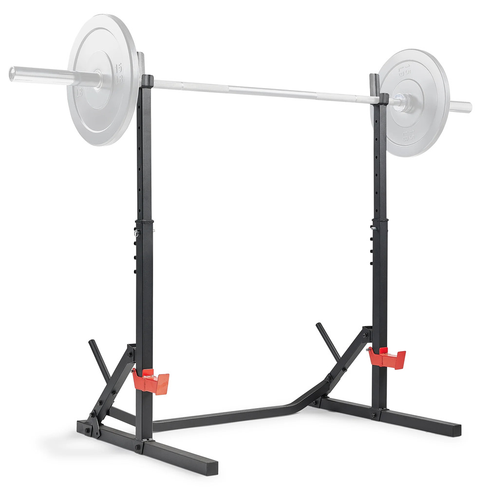 BENCH PRESS SQUAT RACK 600 Lb Capacity Adjustable Height