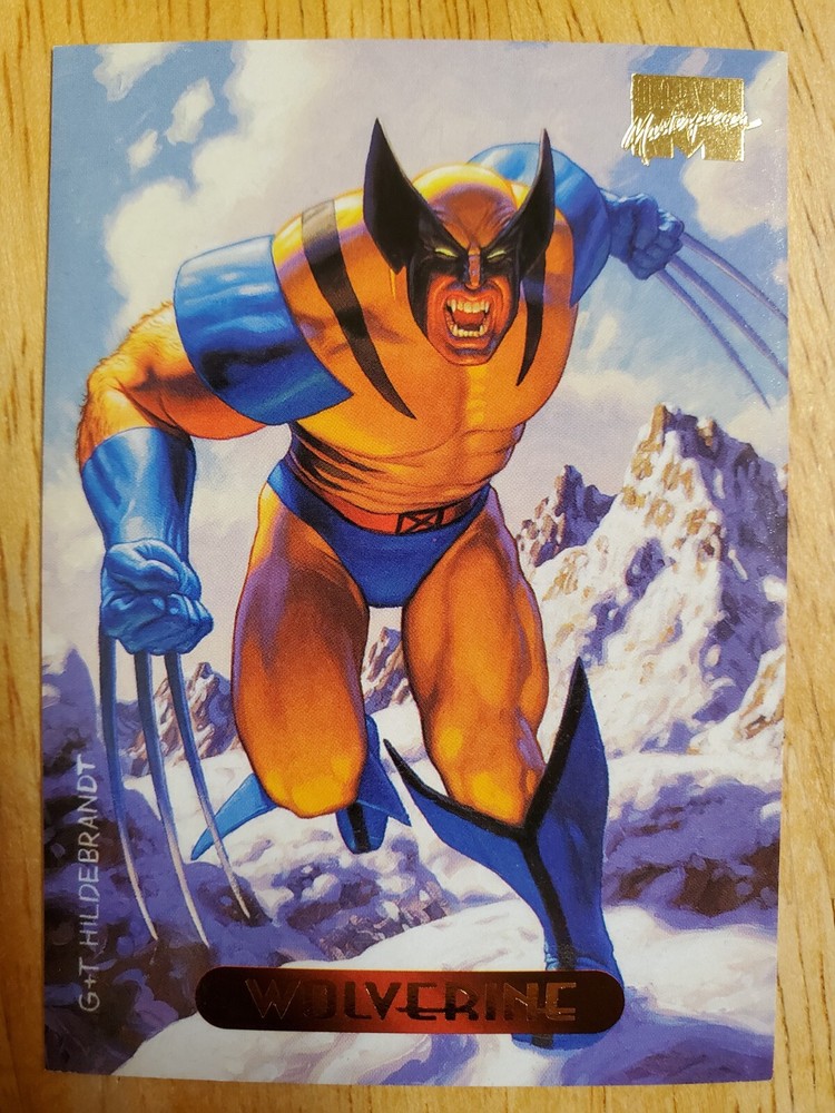 1994 Fleer Marvel Masterpieces Base/GFSS/Holofoils/Power Blasts Singles U Pick