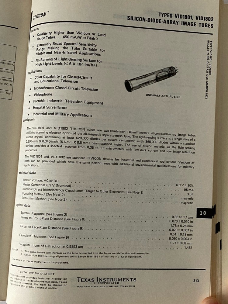 Texas Instruments The Optoelectronics Data Book for Design Engineers First Ed