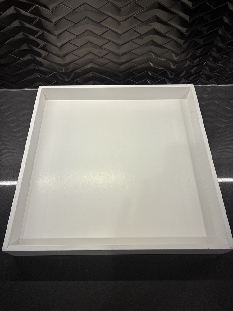White Serving Board For Catering 16”  By  16”