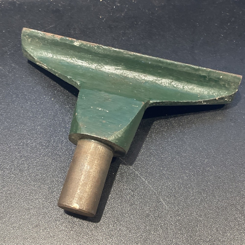6" Cast Iron Tool Rest 7/8" Post, Green Casting