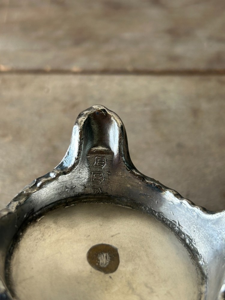 Vintage Sugar Bowl Silverplated