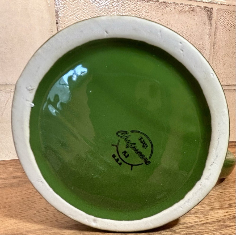 VTG Chefsware Forest Green Tea Pot