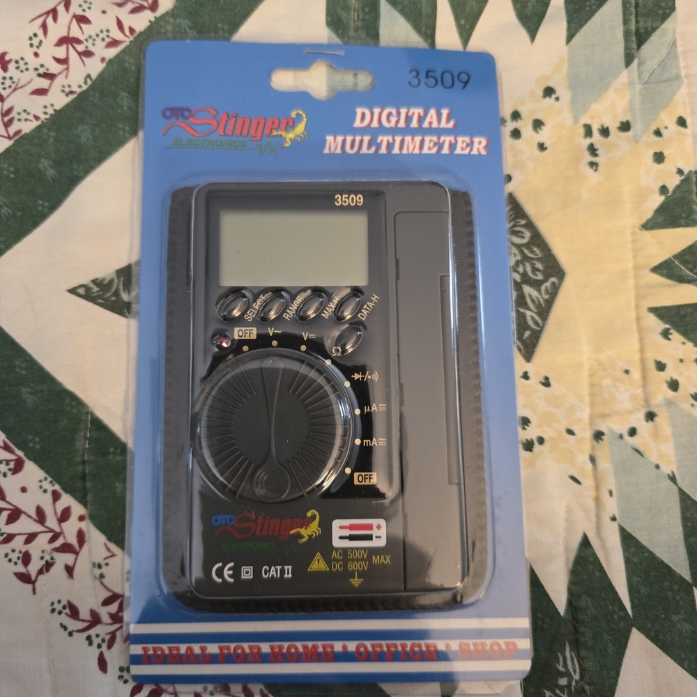 Digital Multimeter Tester 3509 In Original Package