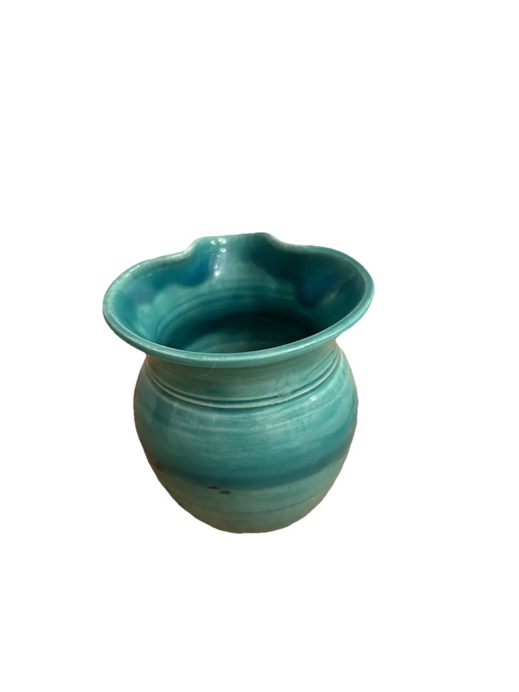 Small Ceramic Art Pottery Pitcher * READ*