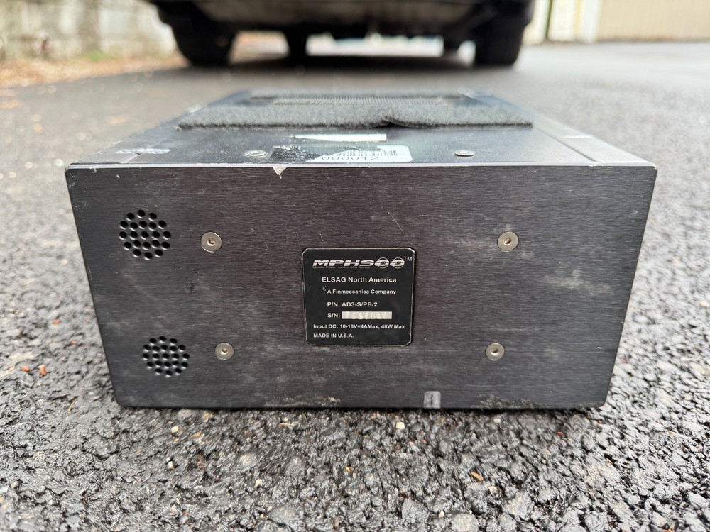 Leonardo ELSAG MPH900 License Plate Reader