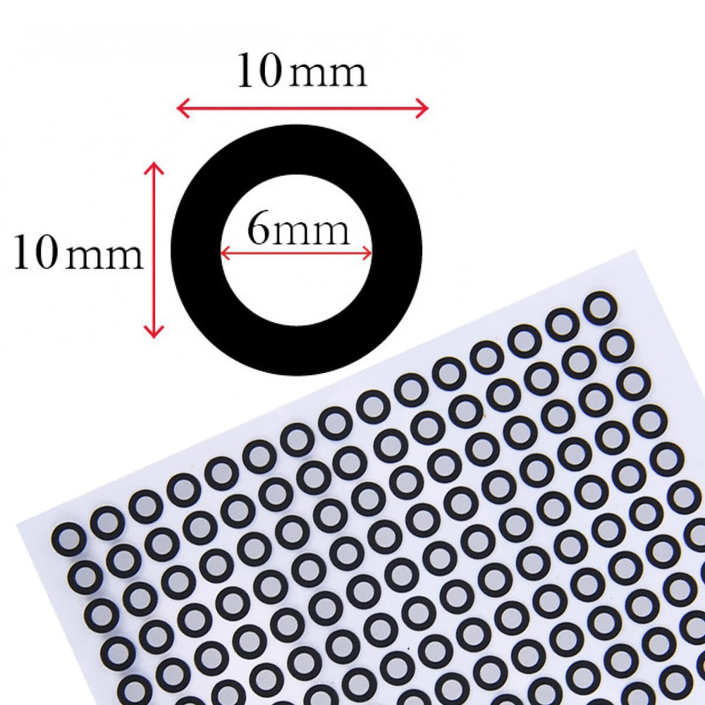 6.0Mm 3D Scanner Markers, 3D Scanner Tracking Dots, Reflection Markers for 3D Sc