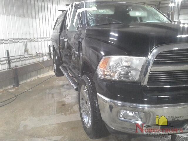 2012 Dodge 1500 Pickup Driver Front Headrest Only Black Cloth