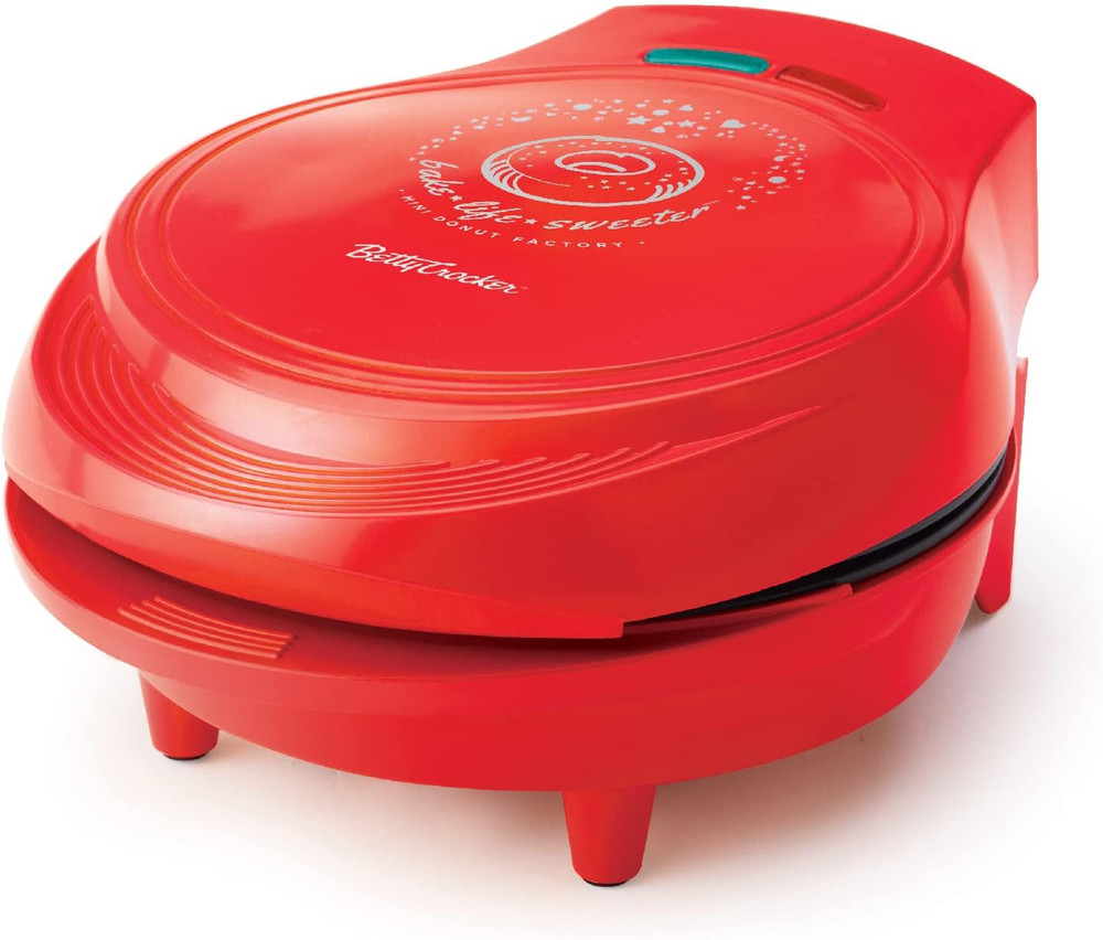 Donut Maker, Mini Donut Maker with Nonstick Surface, Mini Donut Maker Machine wi