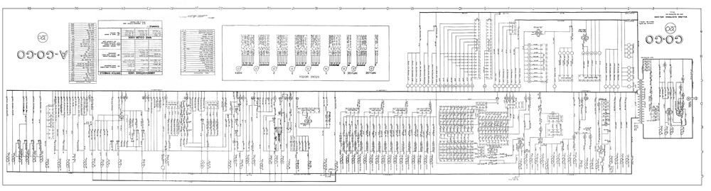 1966 Williams A-GO-GO A GO GO Pinball Machine EM Schematic